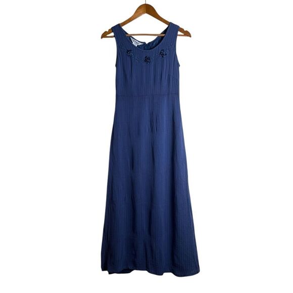 Poems by Esteem Blue 2 piece Dress set with Jacket - Picture 3 of 10